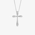 Rounded diamond edges cross