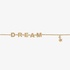 Gold "DREAM" bracelet