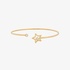 Bangle bracelet with star