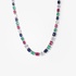 Triple mix invisible rainbow necklace