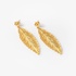 Silver gold plated leafs