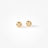 Gold diamond earrings