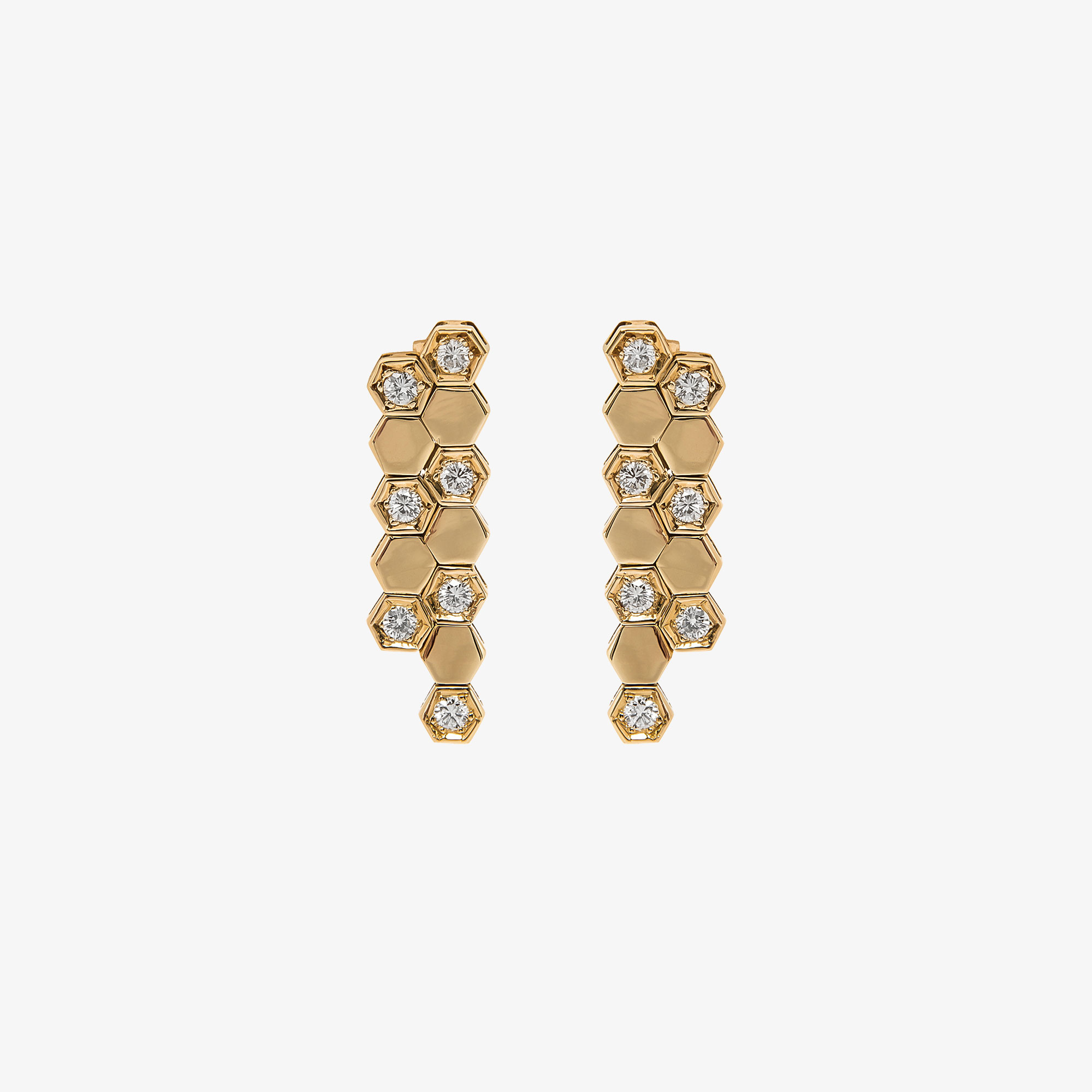 Gold Geometric Earrings Venetia Vildiridis E Shop