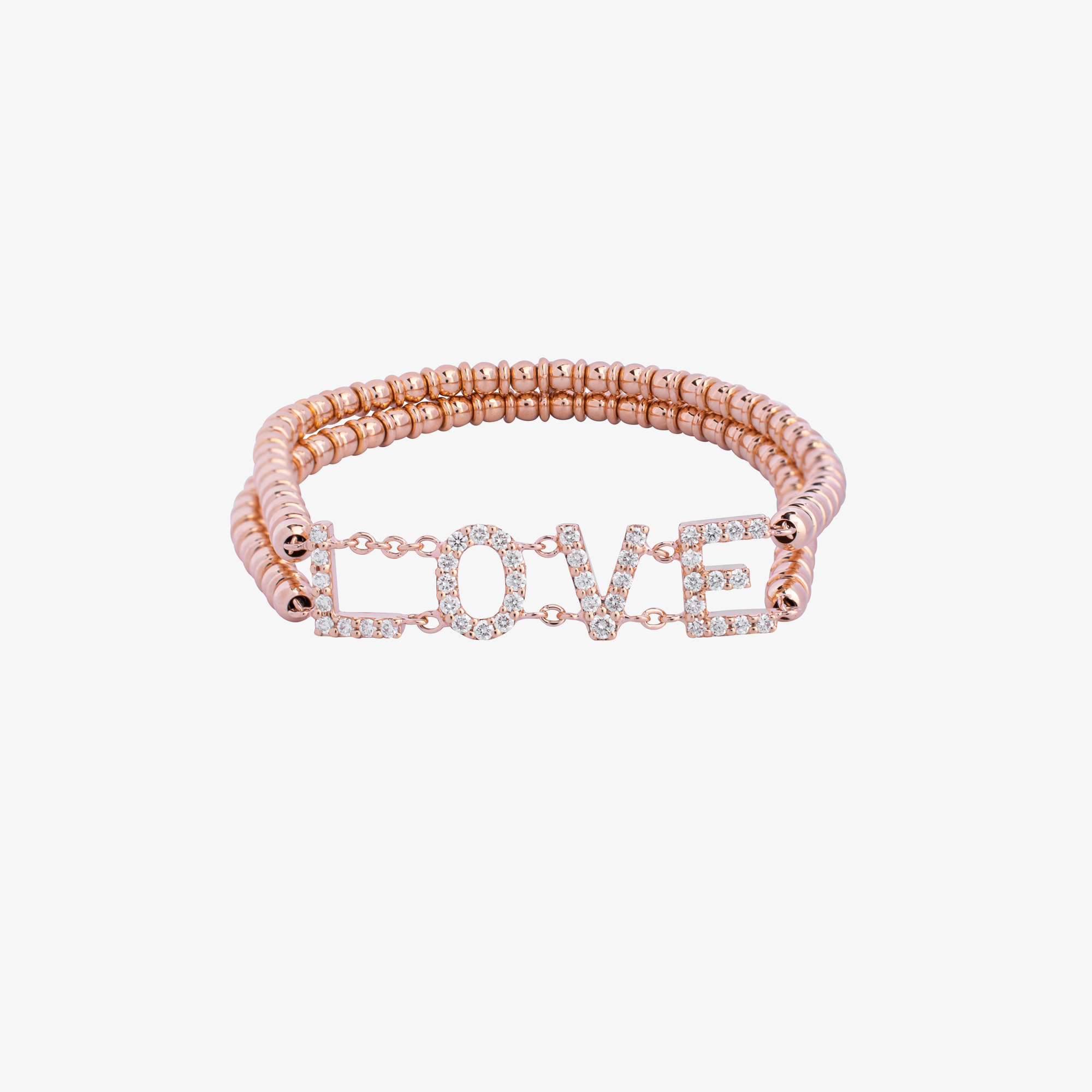 Elastic "LOVE" diamond bracelet Vildiridis
