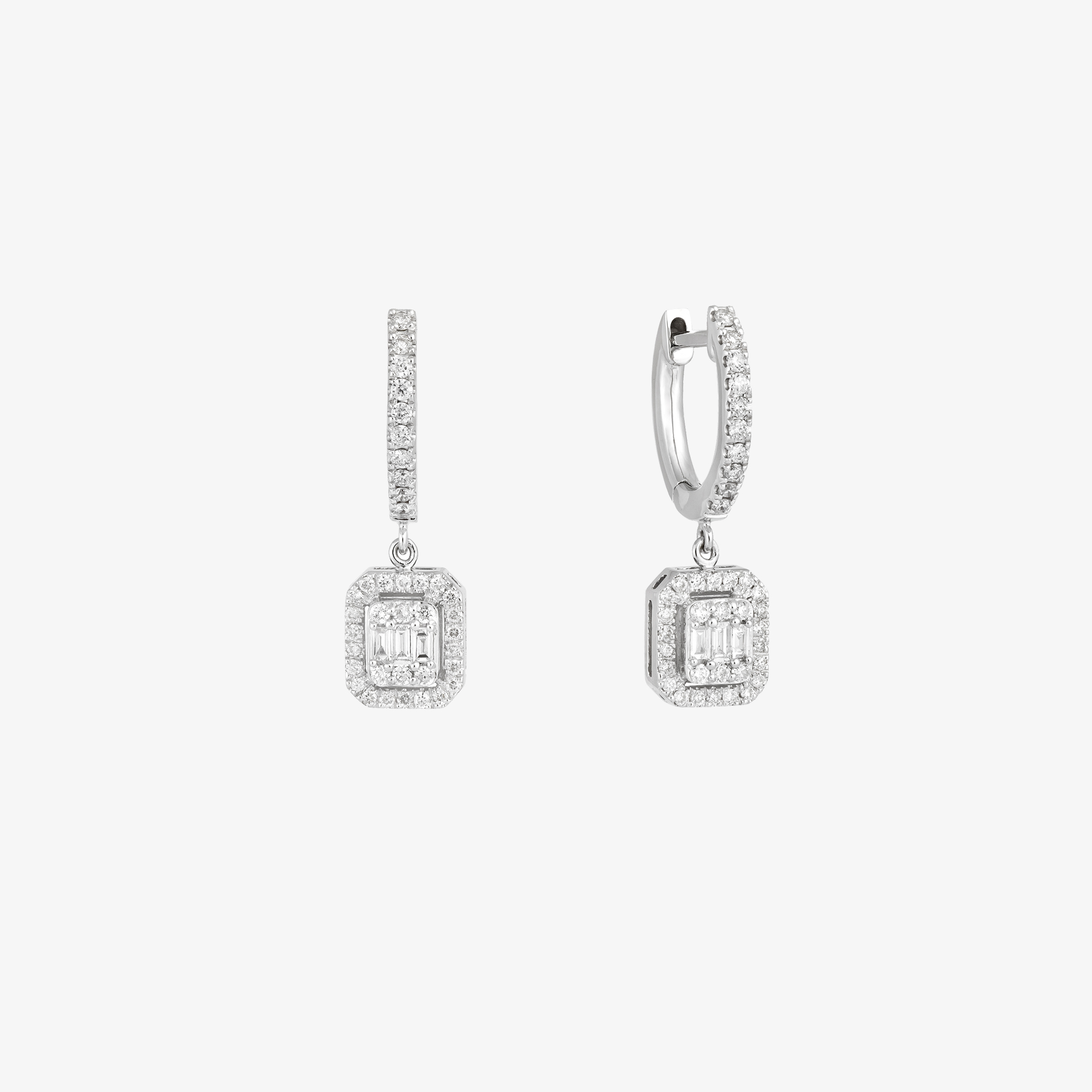White Gold Diamond Earrings Venetia Vildiridis E Shop